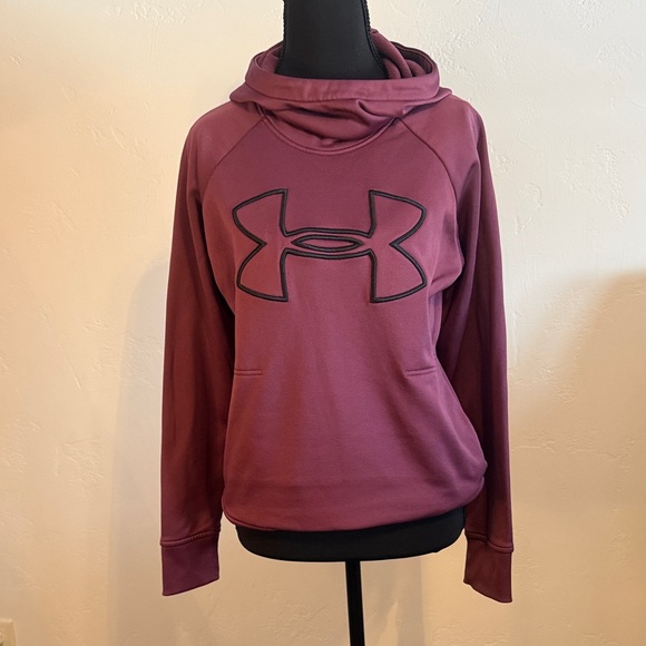 Under Armour Tops - Under Armour Maroon Hoodie